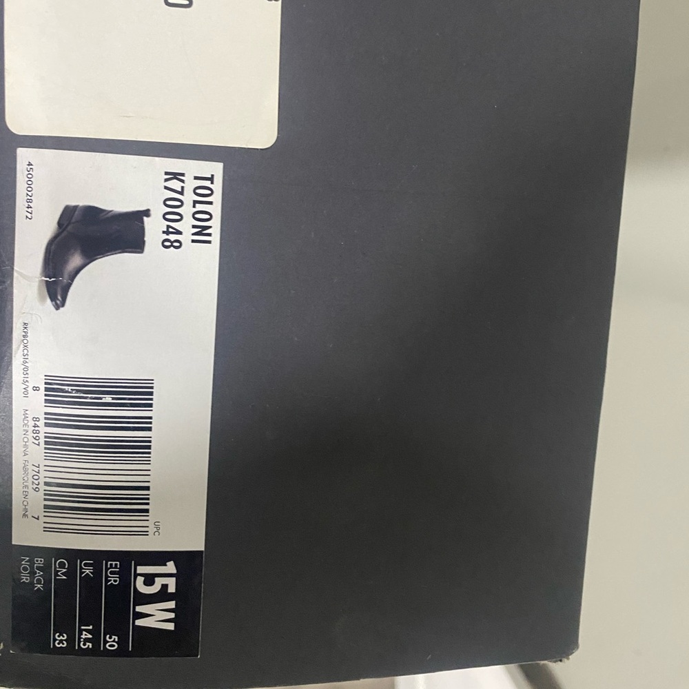Rock Ports  Black leather dress shoes.